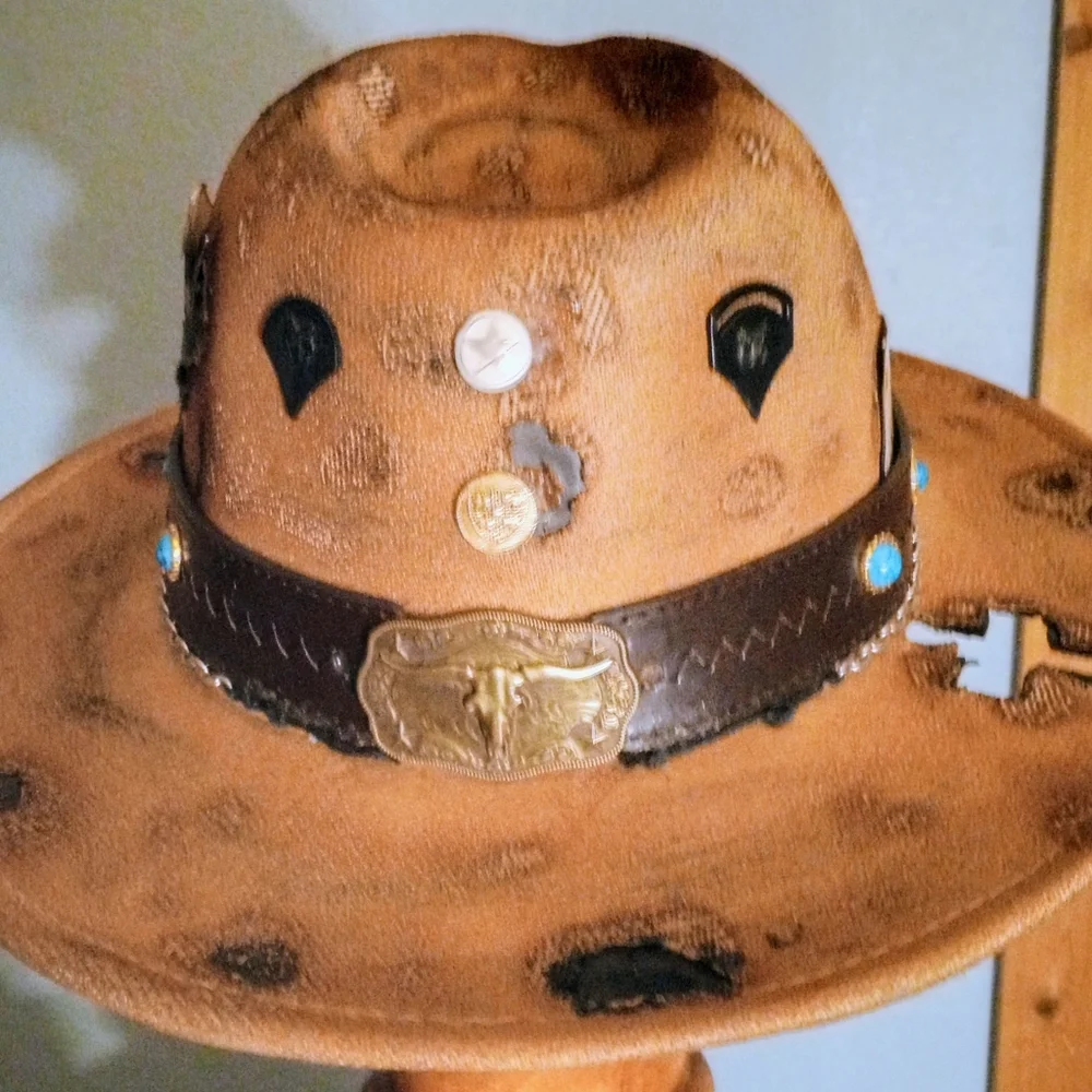 Custom Distressed Hat - Picture 1 of 4